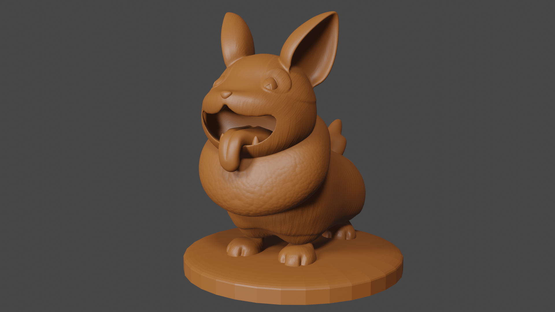 Pokemon inspired, Yamper, Tabletop DnD miniature by ...