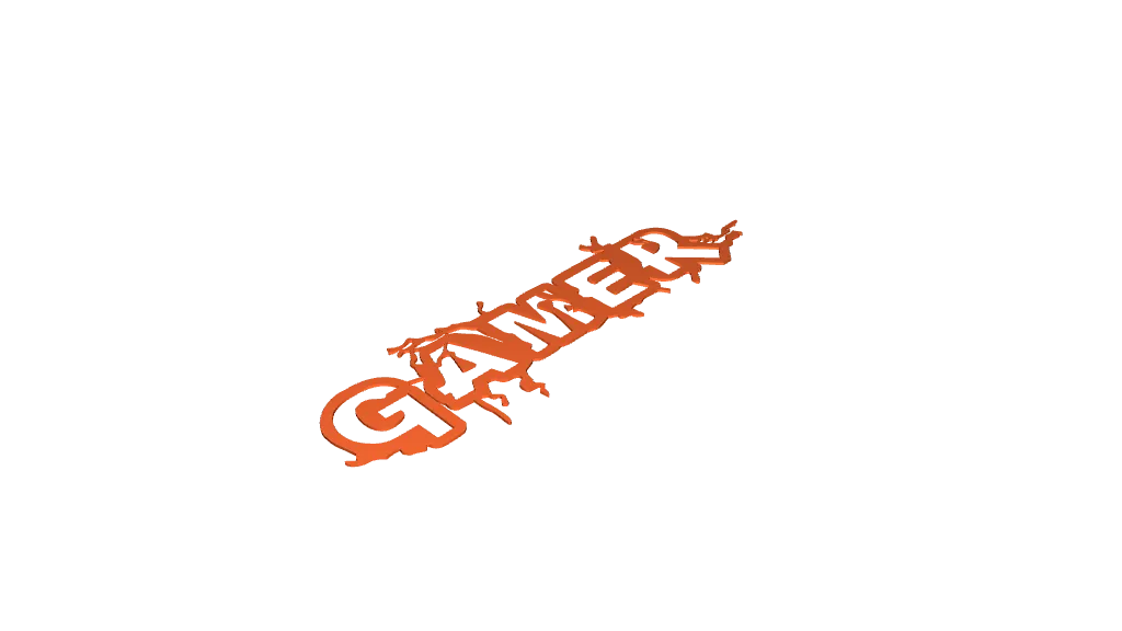 GAMER Sign by Jura Švébiš | Download free STL model | Printables.com