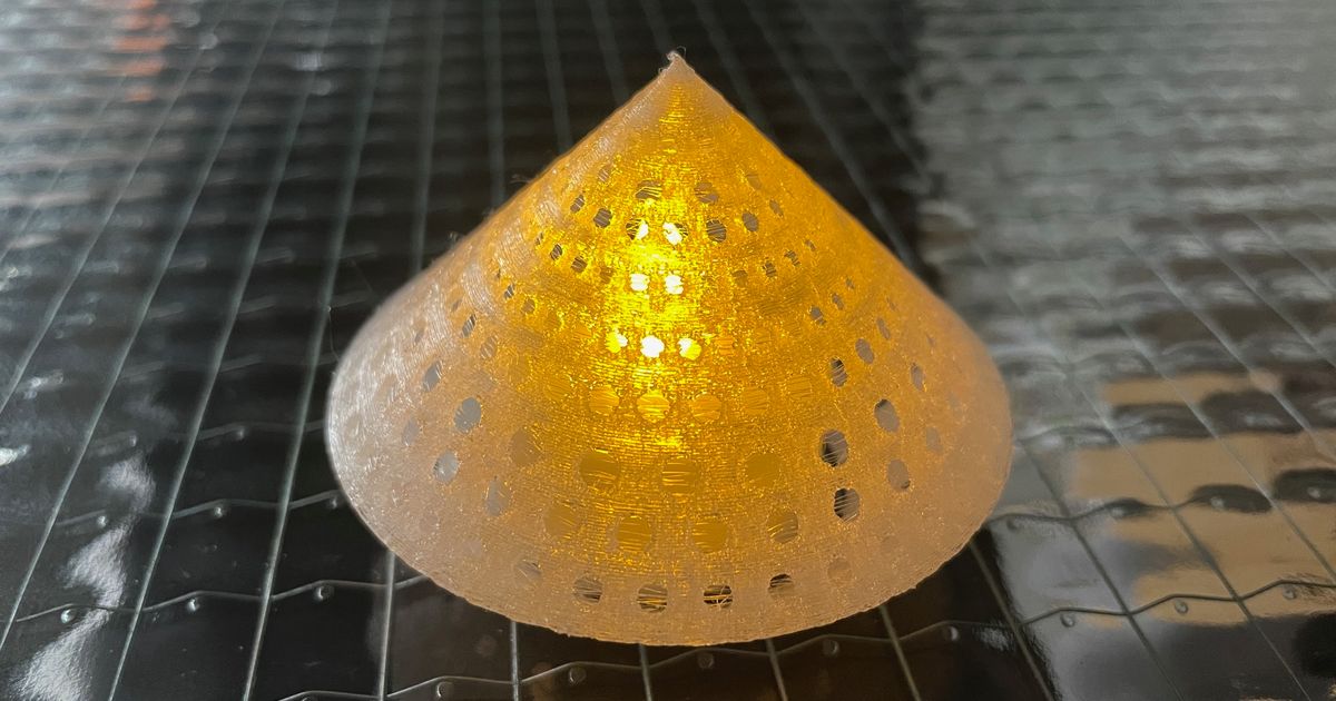 Tea light holder for LED by Aryser | Download free STL model ...