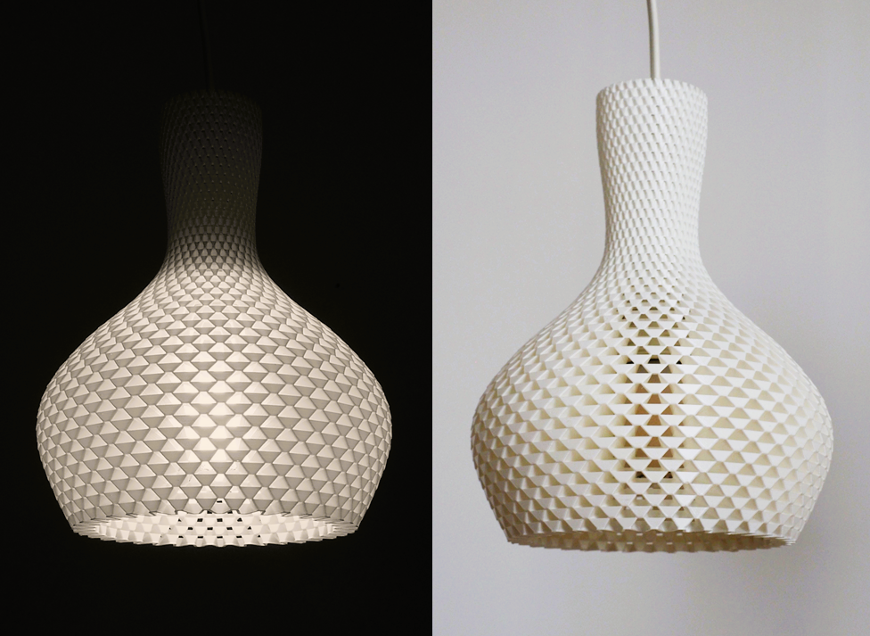 Perimeter Origami Lampshade