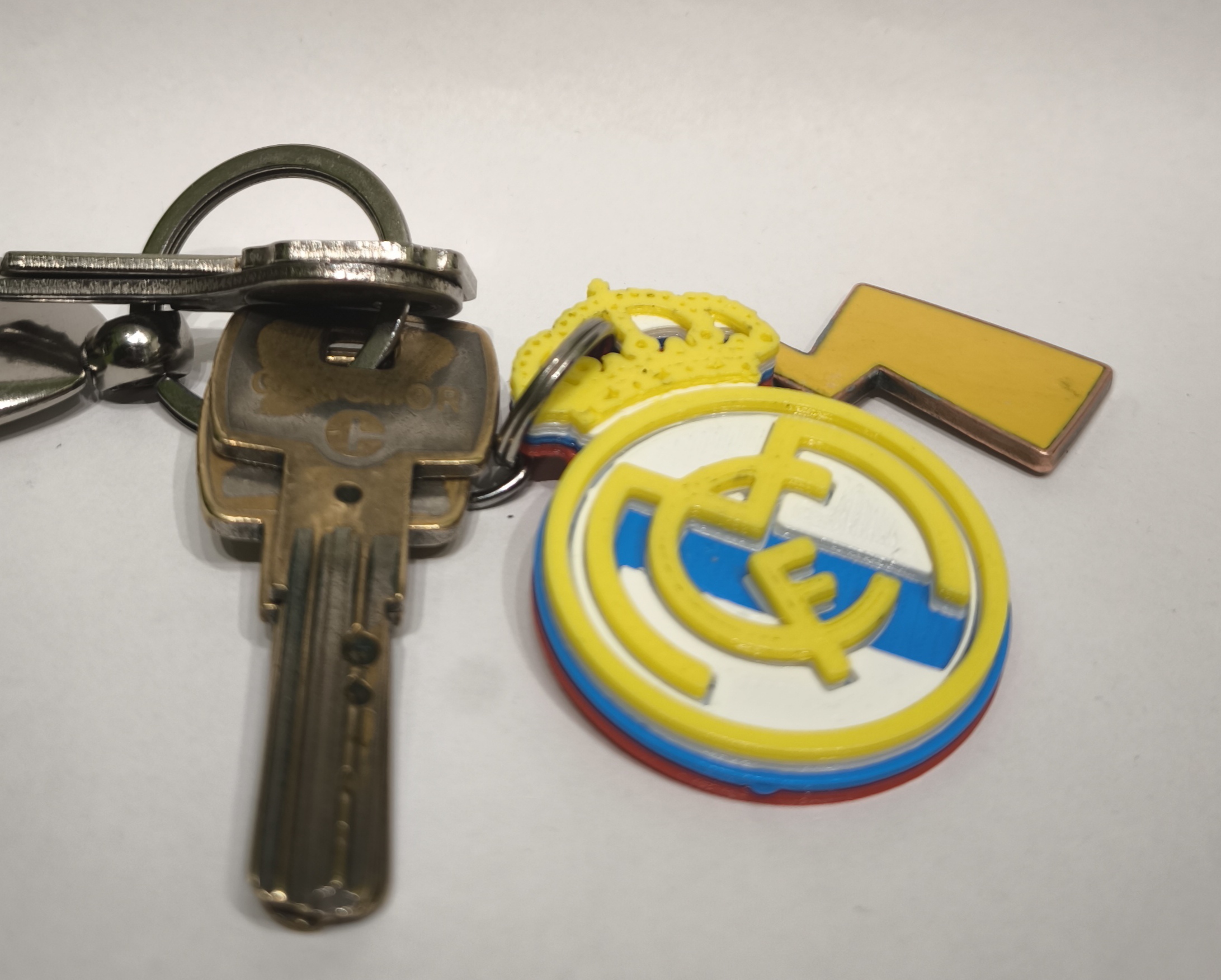 Real Madrid nfc Keychain
