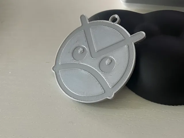 Newgrounds Angry Faic Keychain