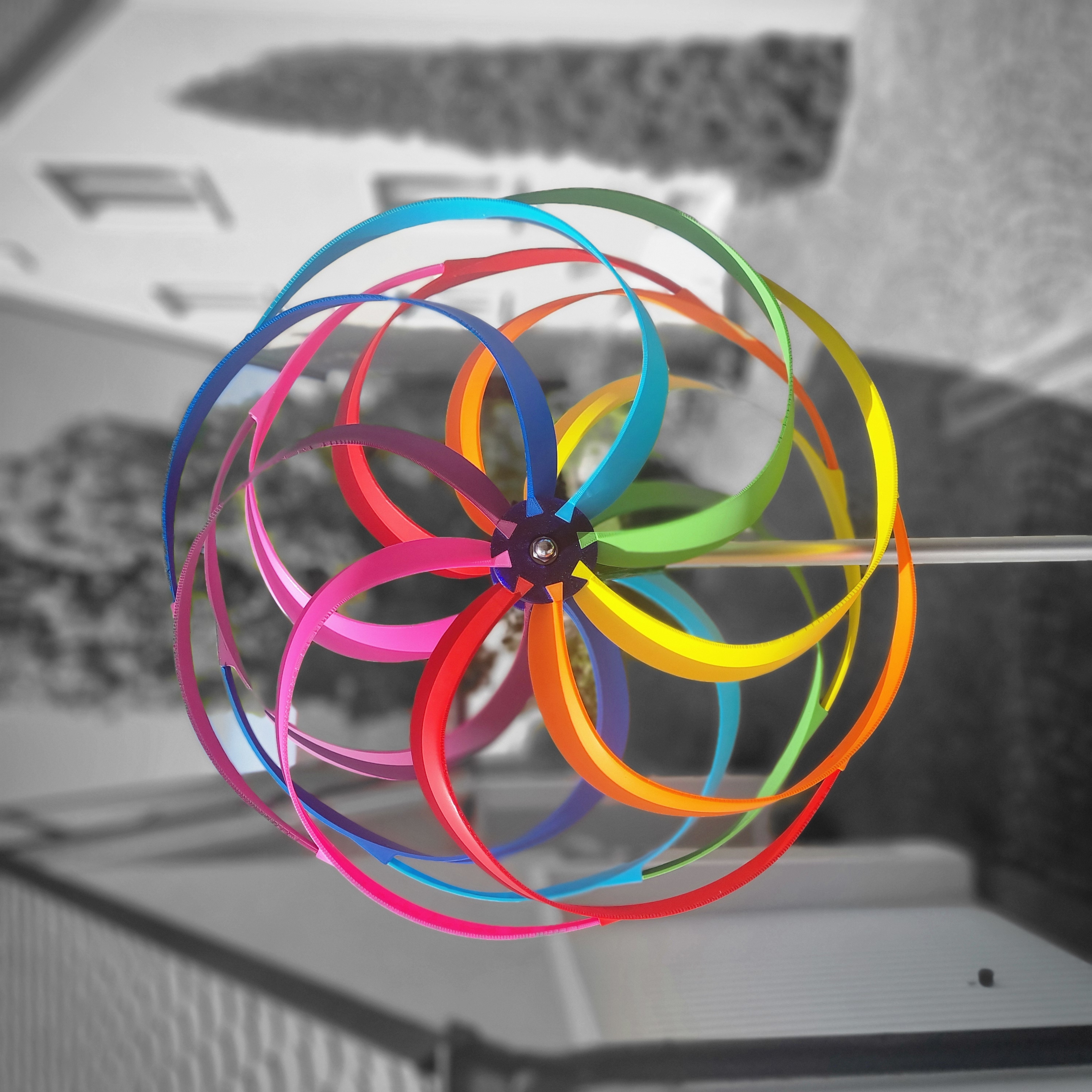 NoGlue Giant Optical Windwheel (40cm/15,75