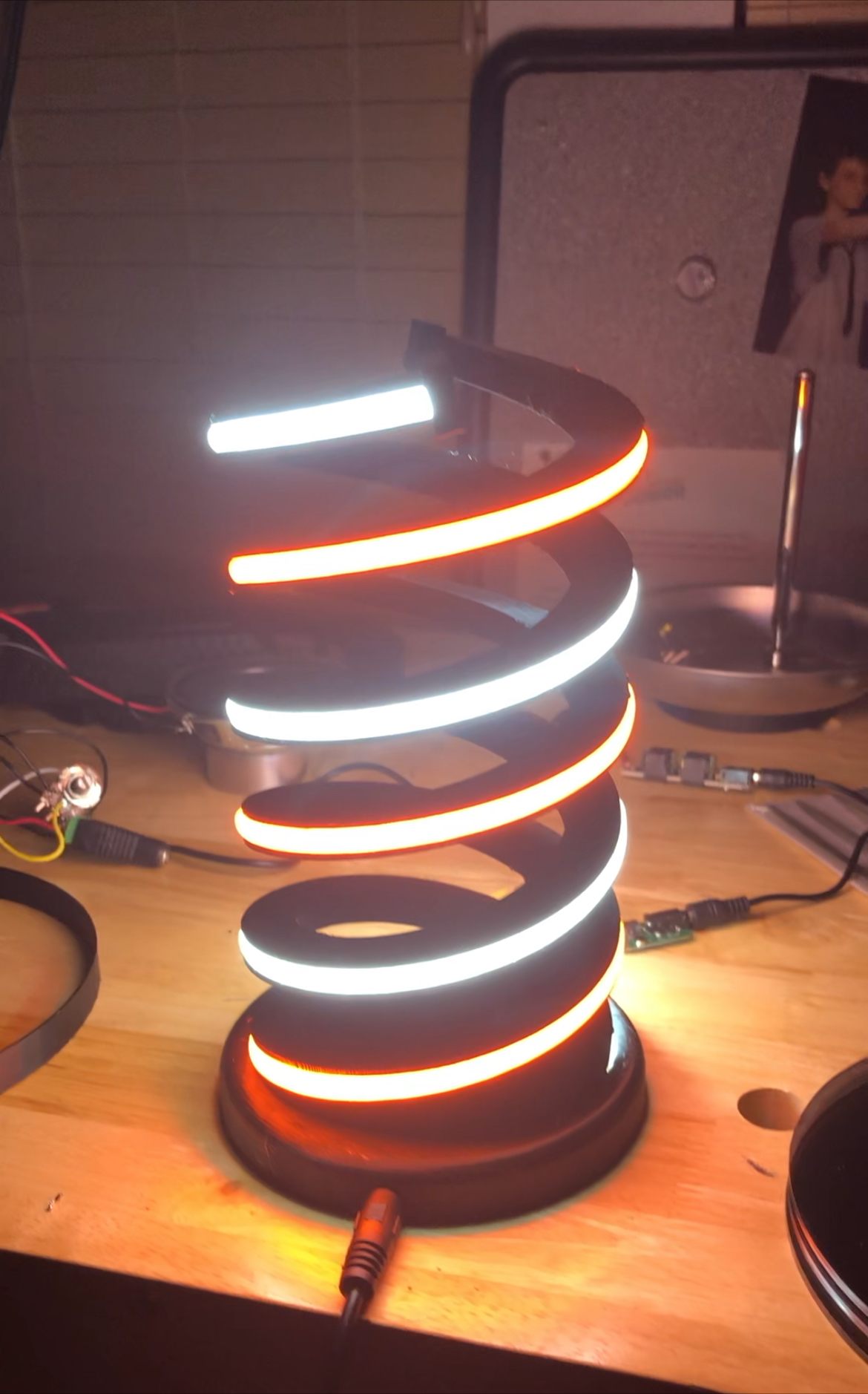 Double Helix Lamp