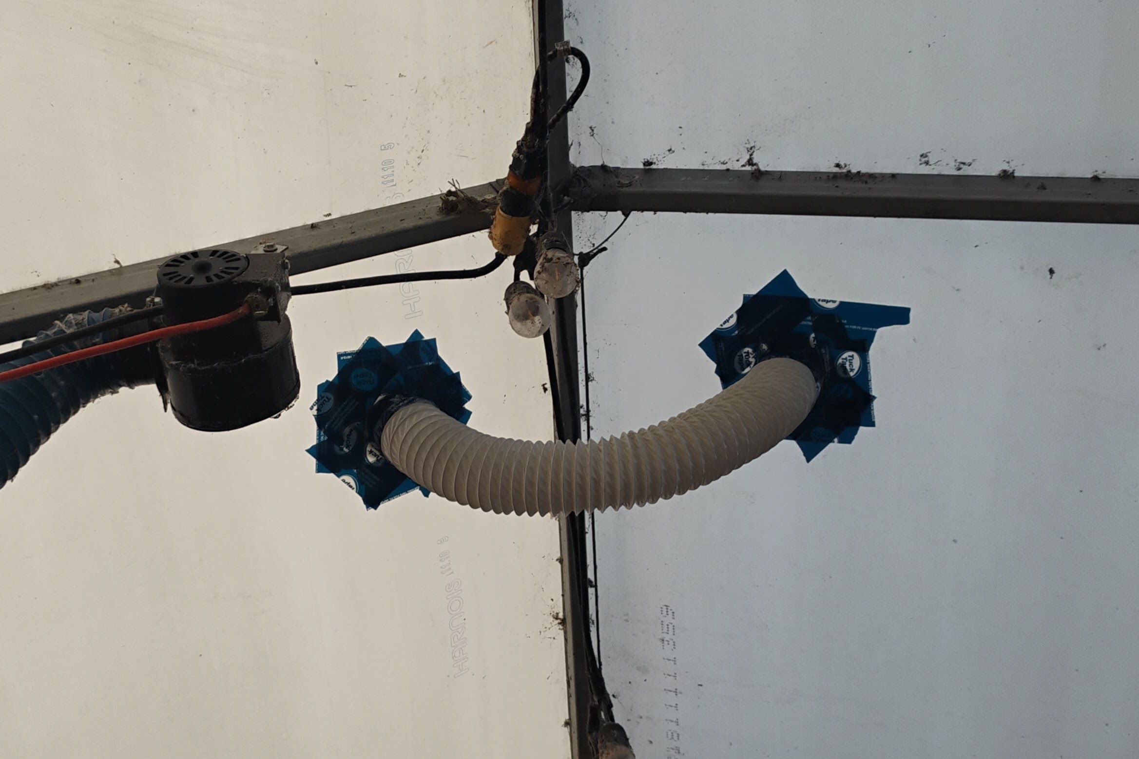 Greenhouse 3" duct fitting