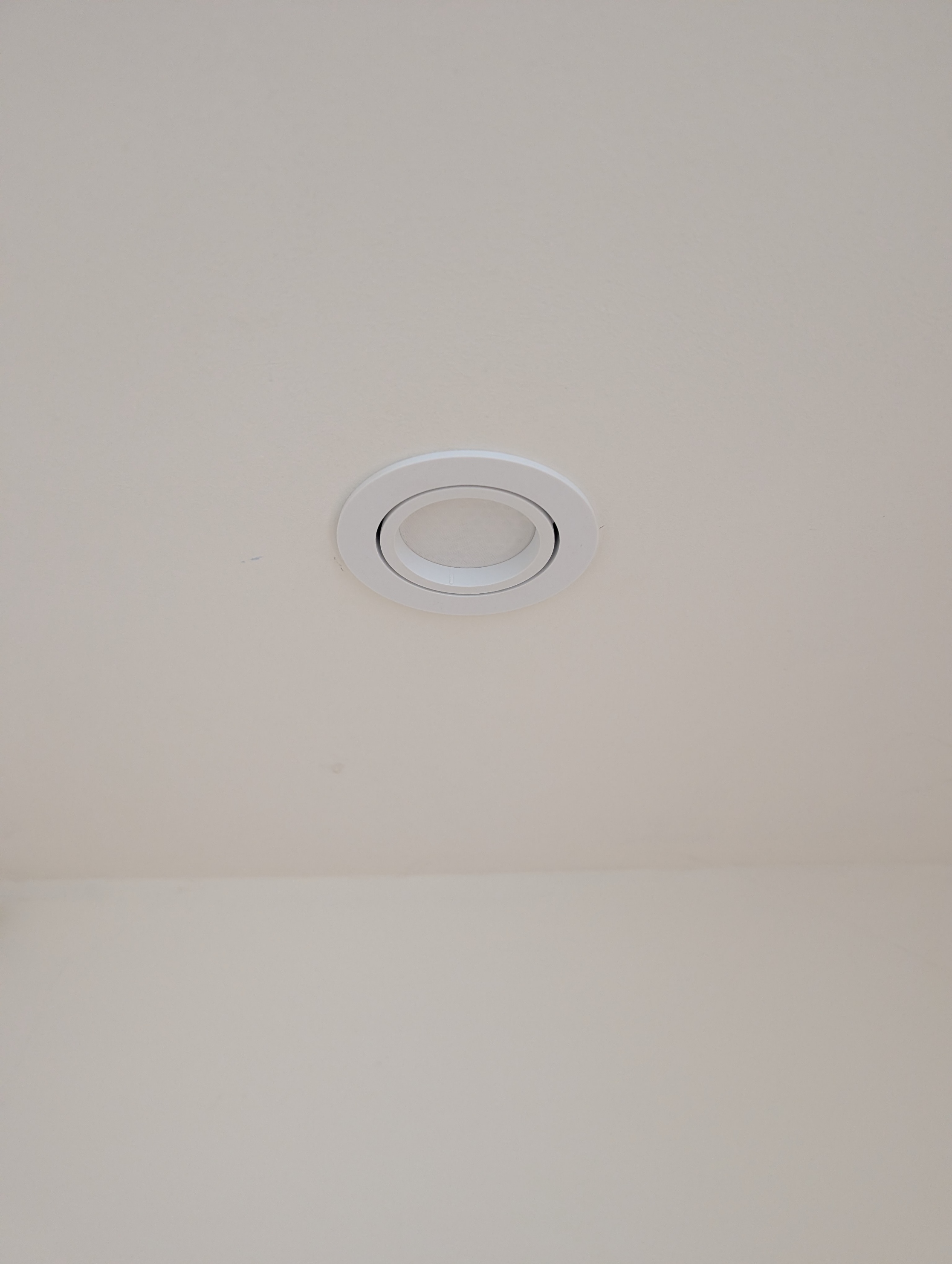 GU10 recessed light blank