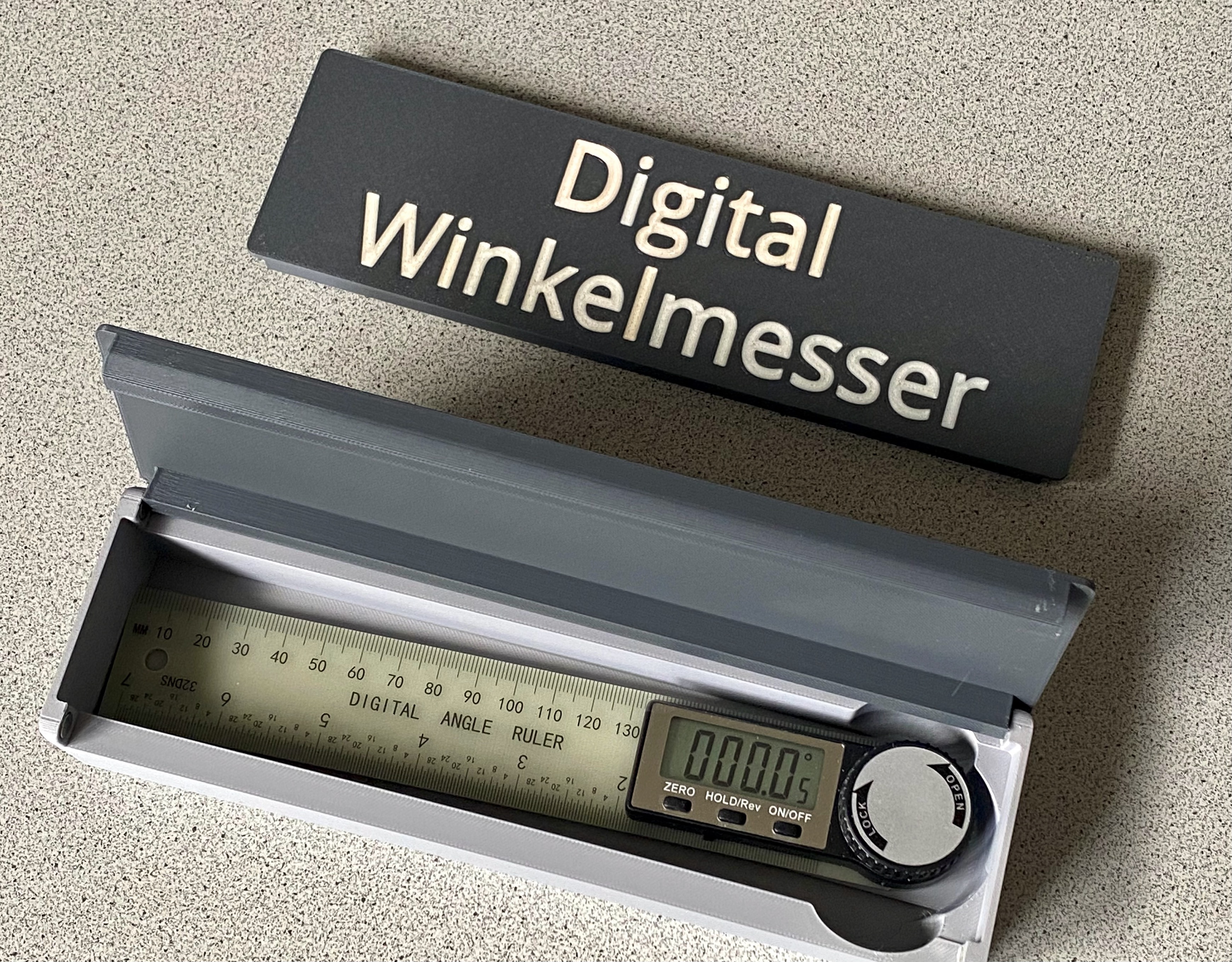 Miniatura 5 do modelo 3D Case for Digital Angle Ruler