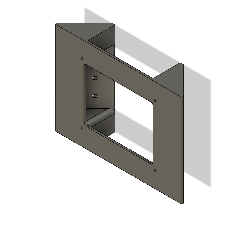 Corner for electrical outlet / Roh pro elektrickou zásuvku