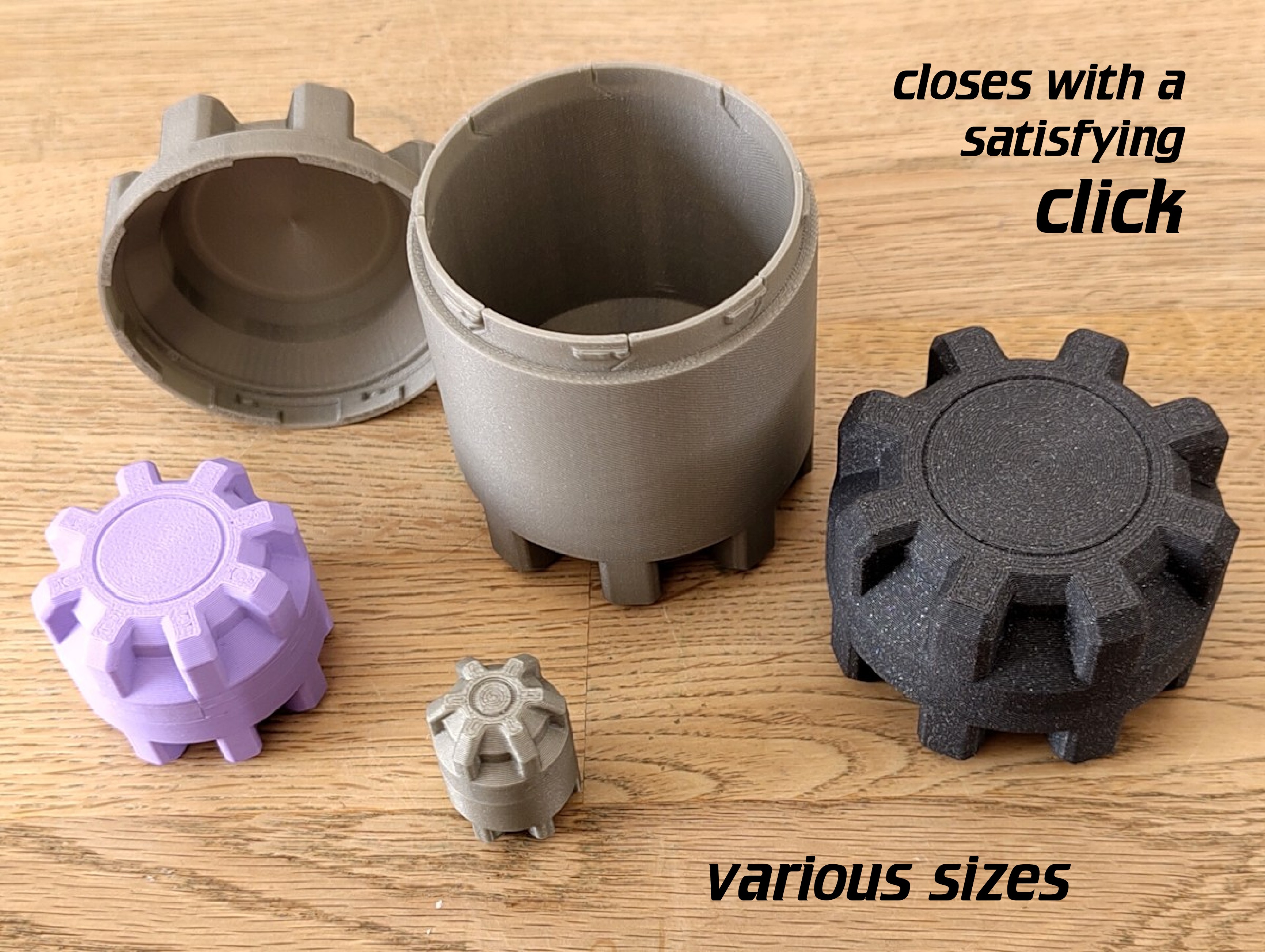 Vault Cylinder Container With Twist Lock By DrJones Download Free STL vault-cylinder-container-with-twist-lock-by-drjones-download-free-stl