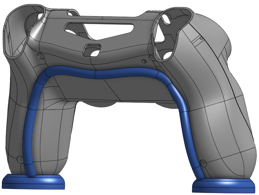 Stealth PS4 Controller Stand by Hi_Im_Dave | Download free STL model ...