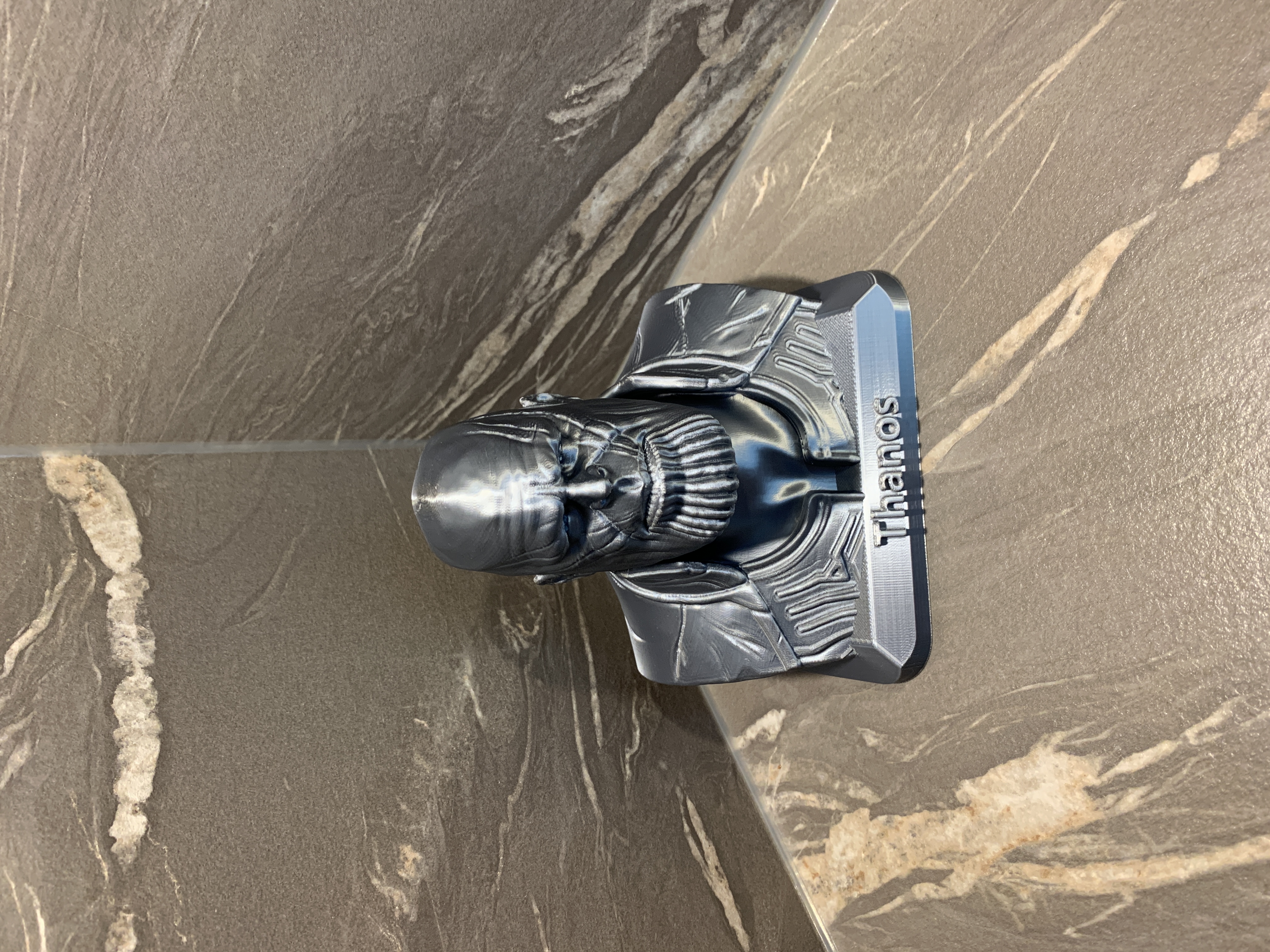 Thanos Bust - base+lettering — miniatura 8