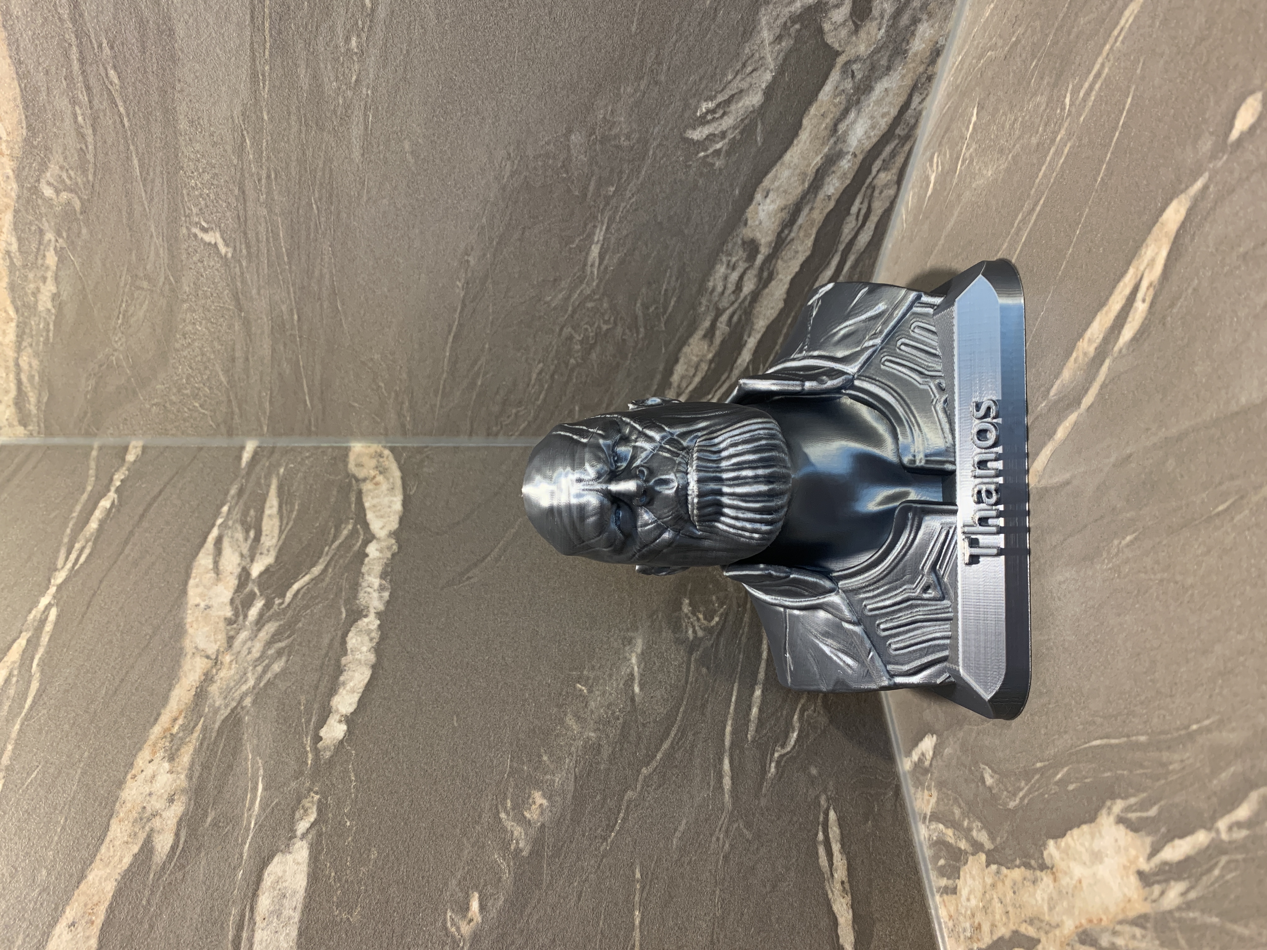 Thanos Bust - base+lettering — miniatura 10