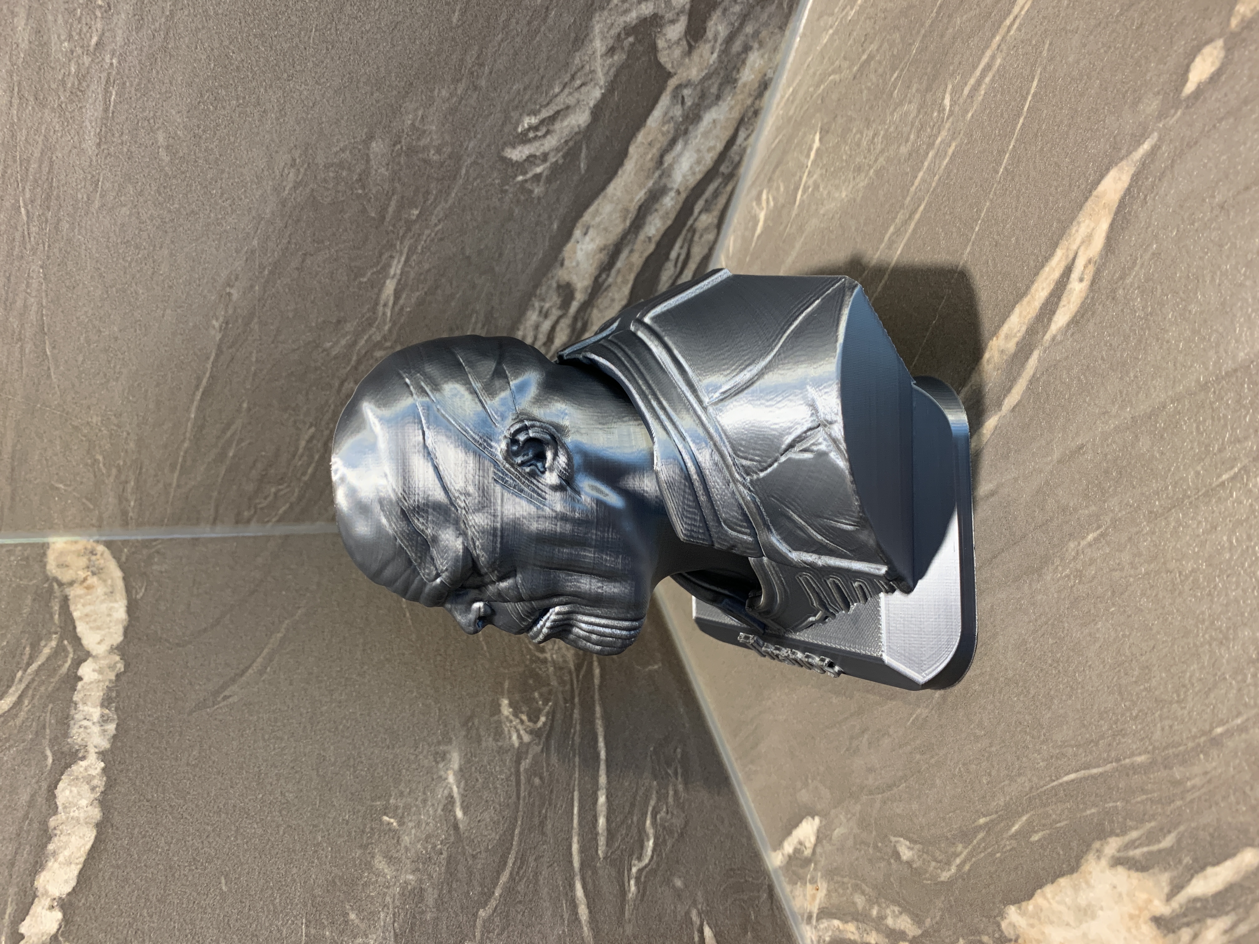 Thanos Bust - base+lettering — miniatura 6