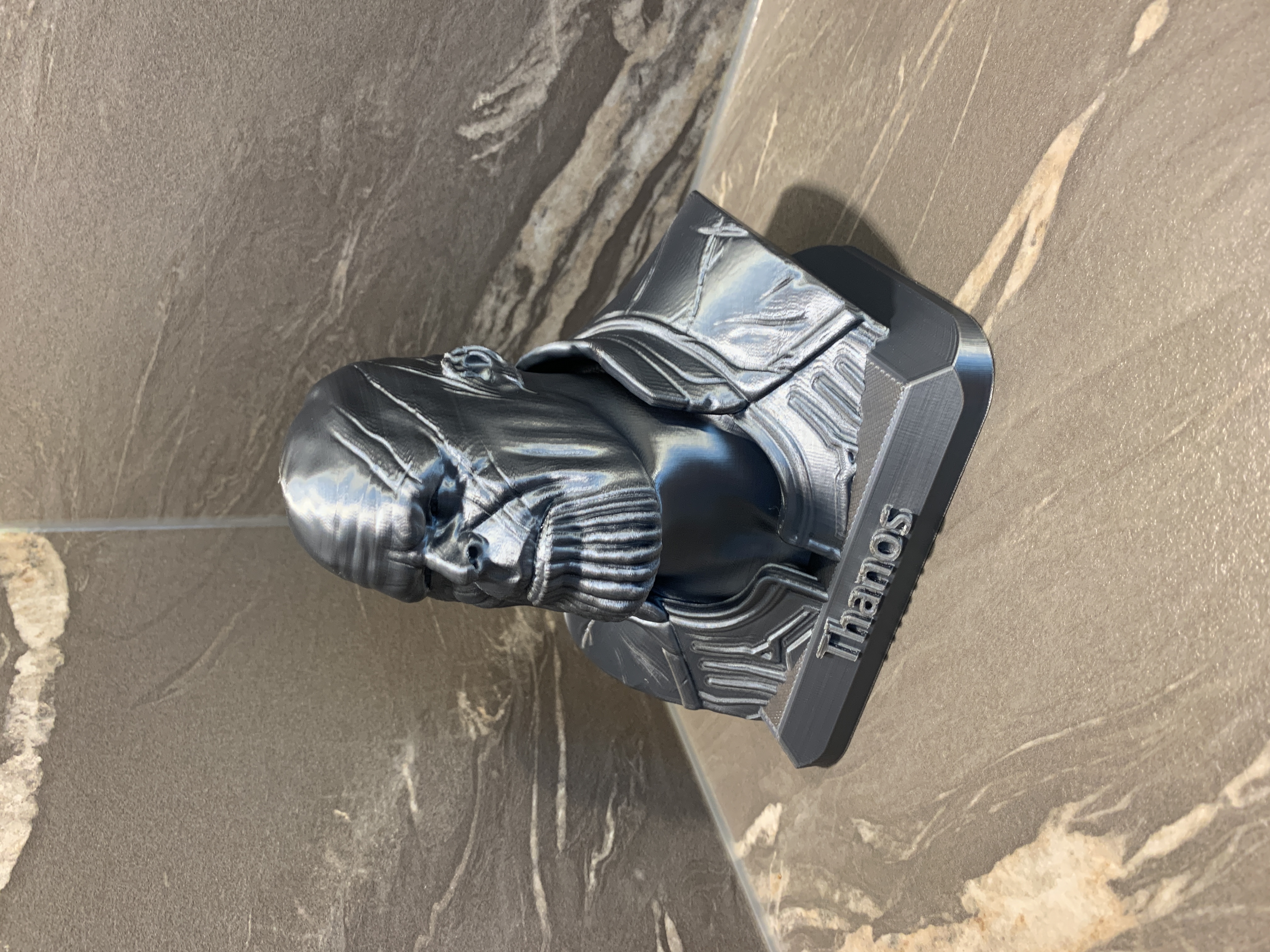 Thanos Bust - base+lettering — miniatura 2