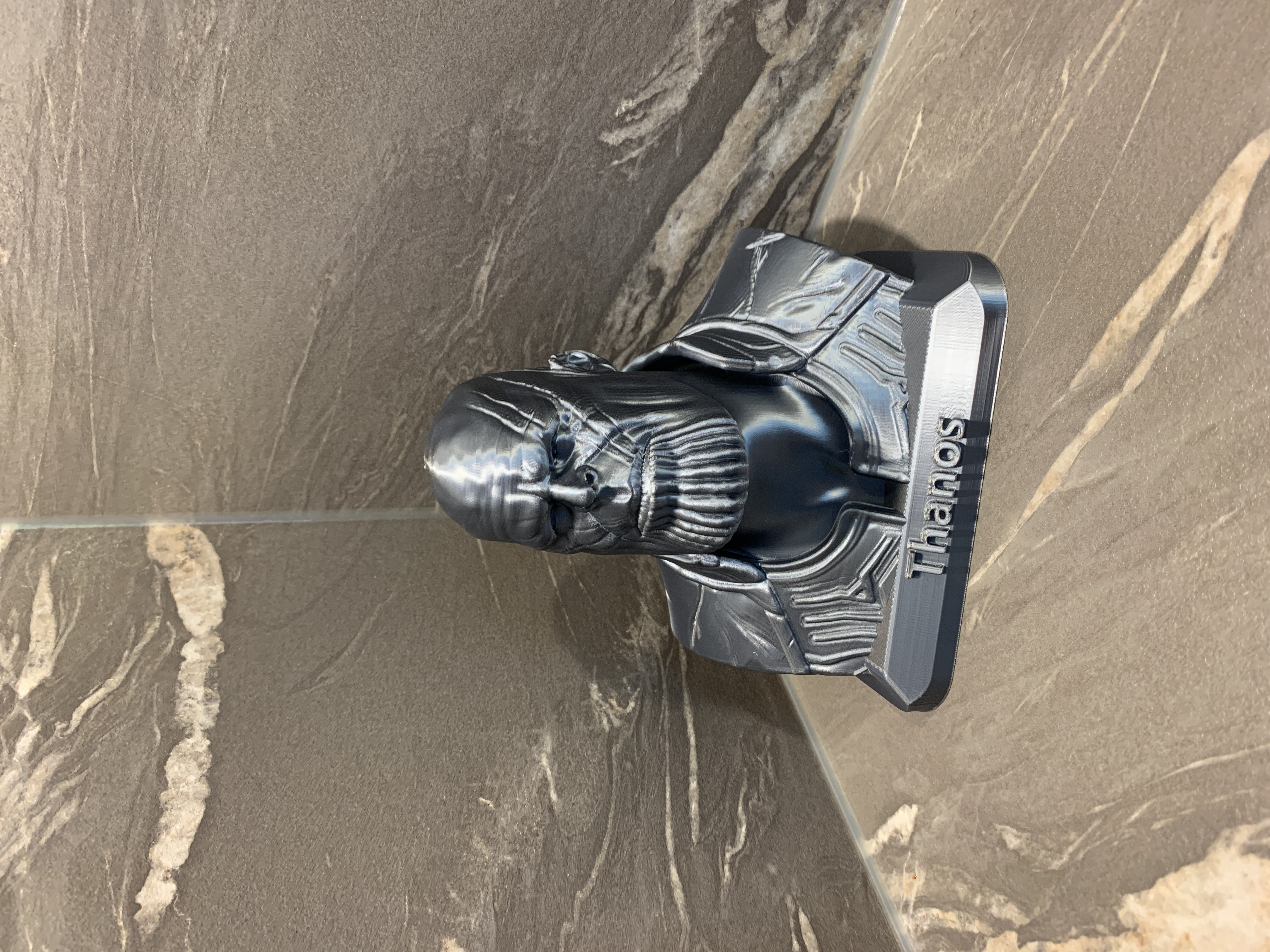 Thanos Bust - base+lettering — miniatura 4