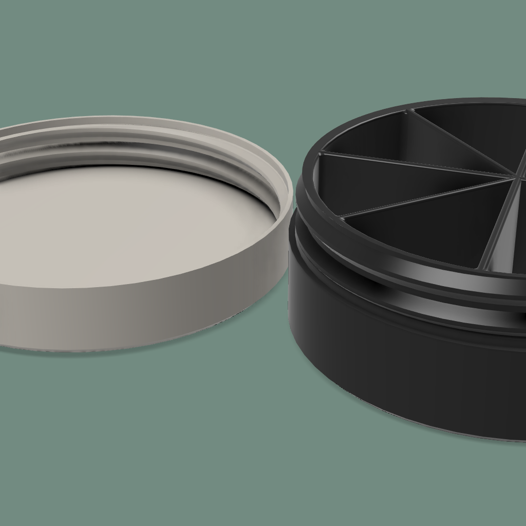 Travel Pill Case by AlpacaBuilds | Download free STL model | Printables.com
