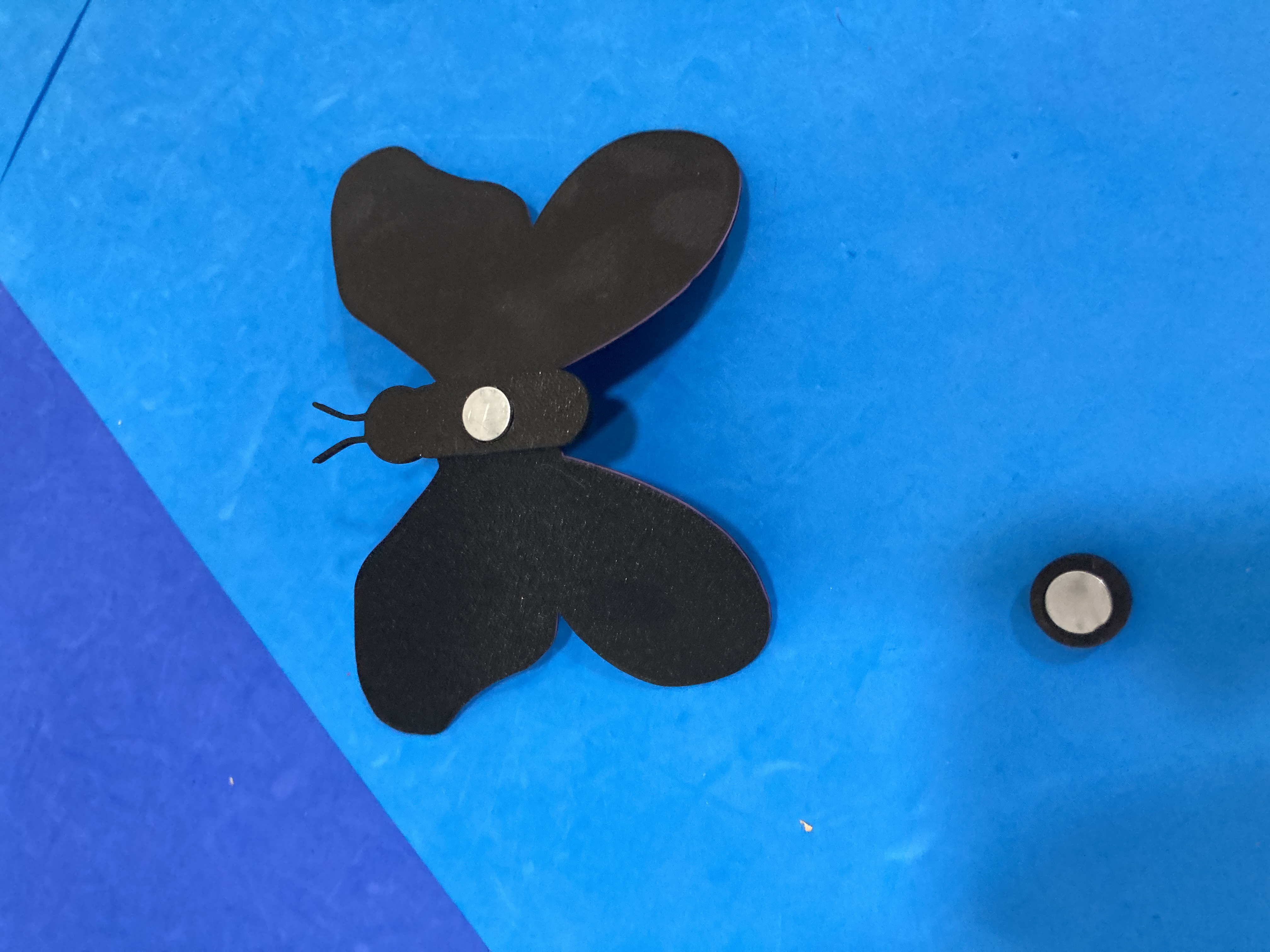 Butterfly with magnet — miniatura 3