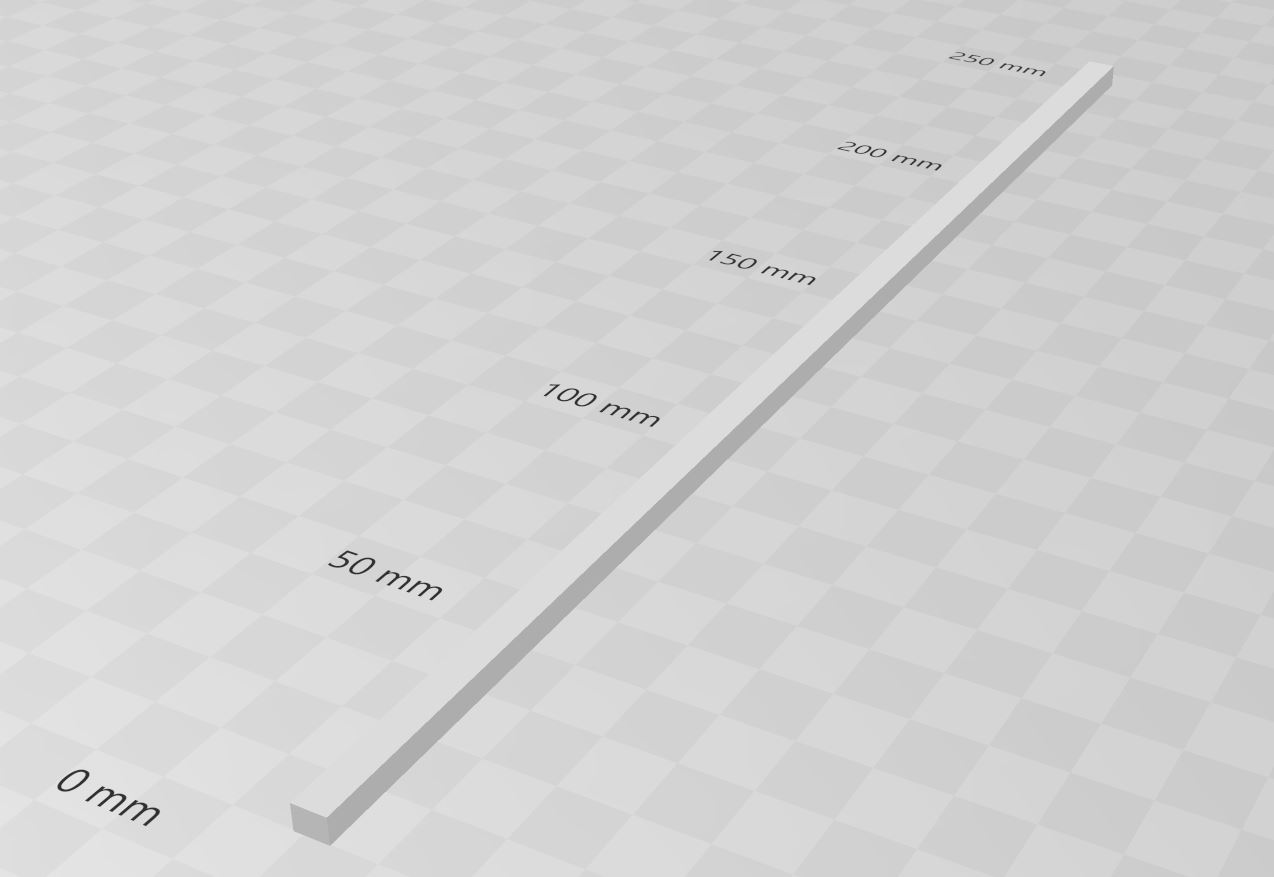 Separating guide for scrapbooking