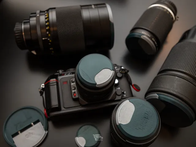 Single Press Lens Cap