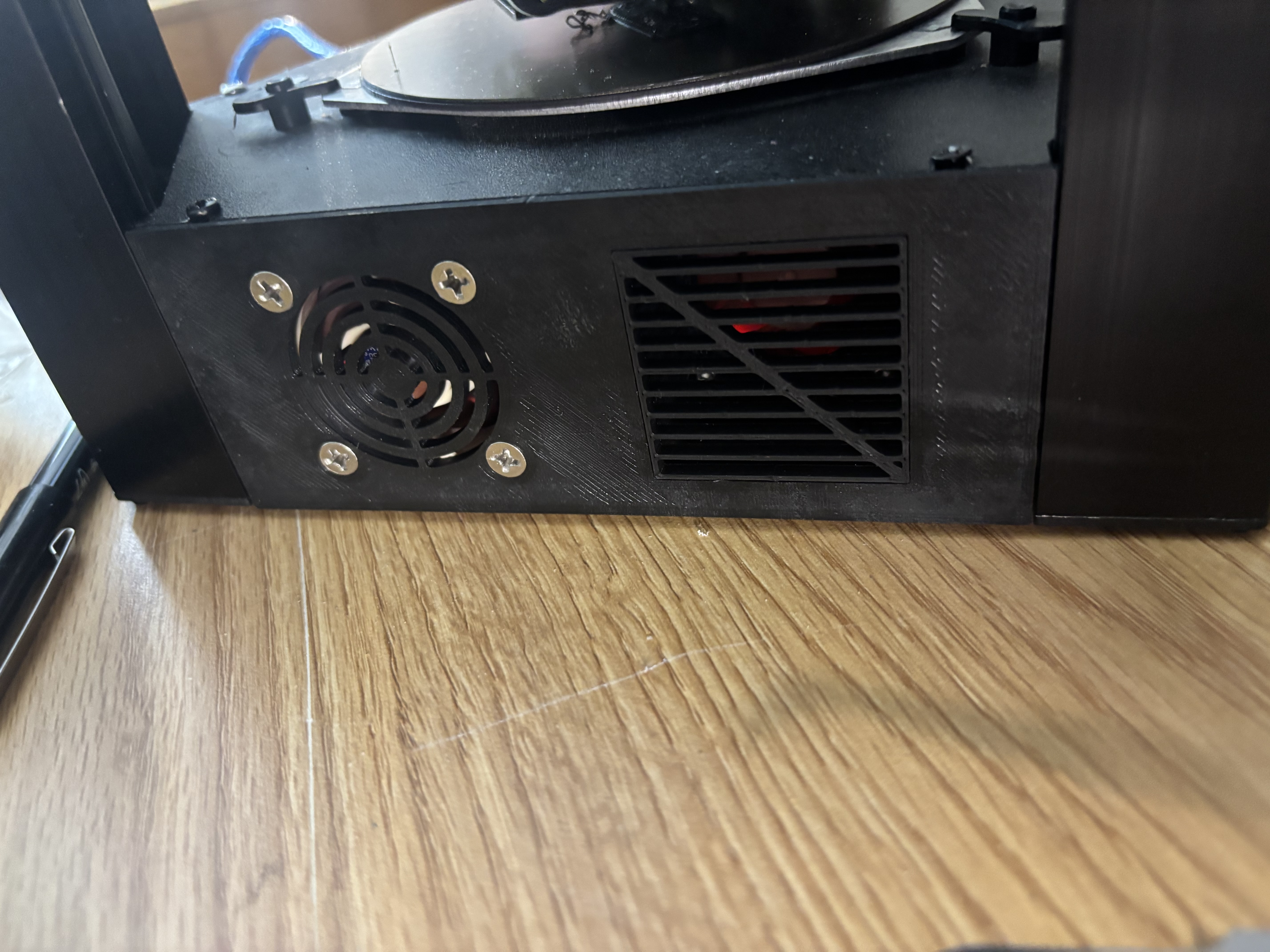 dual 40mm noctua fan bracket for Monoprice Mini Delta