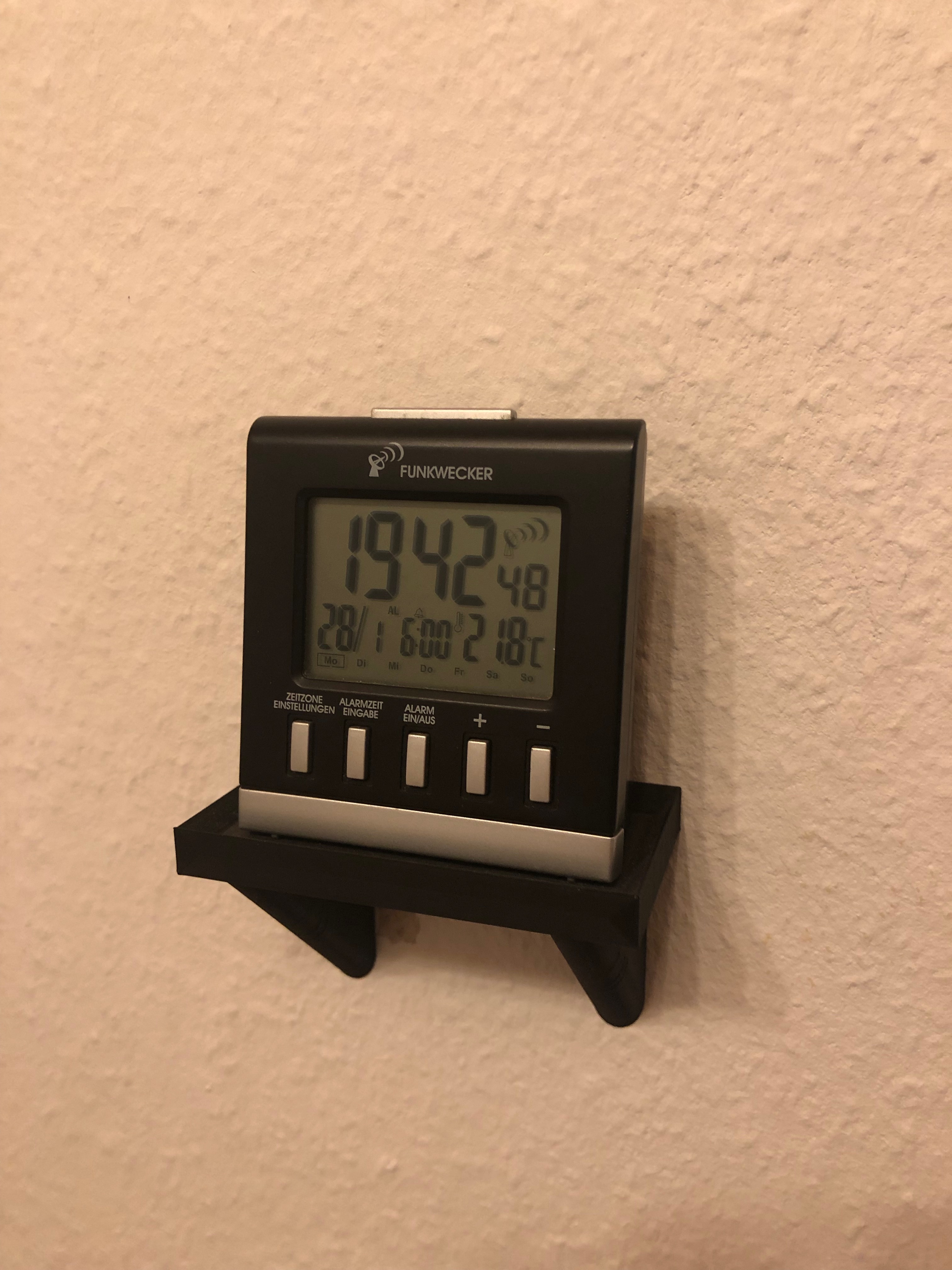 Small Shelf for Alarm Clock