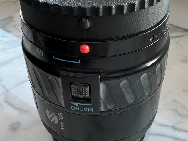 Sony/Minolta Mount Rear Lens Cap