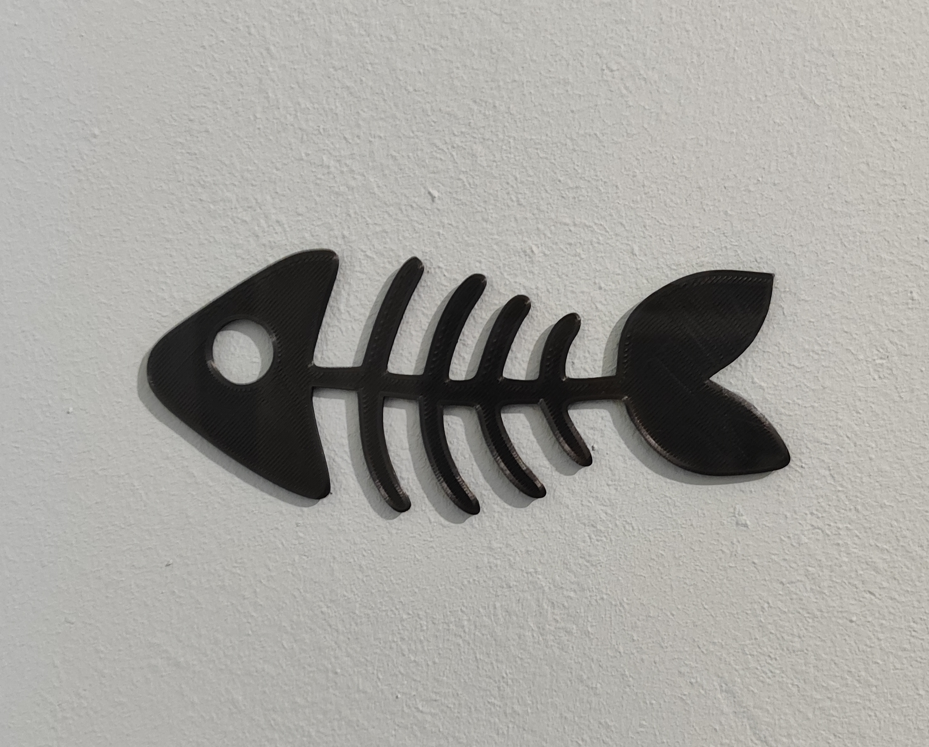 Fish bone wall decoration