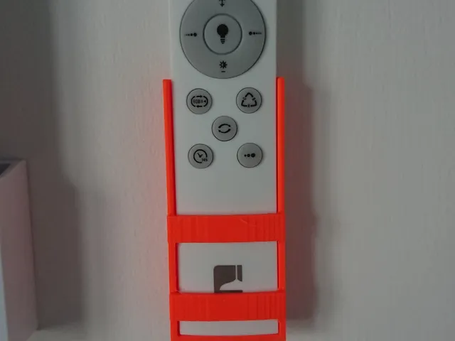IR light remote control holder