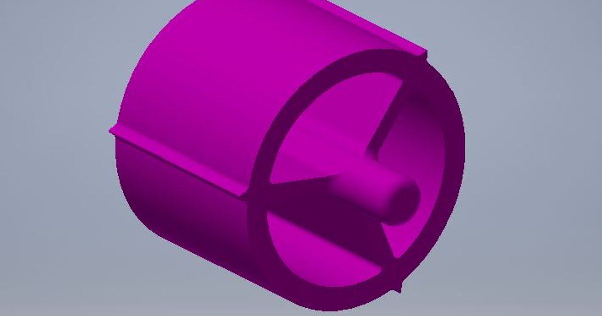 Tape Dispenser Replacement Roller by areams Download free STL model