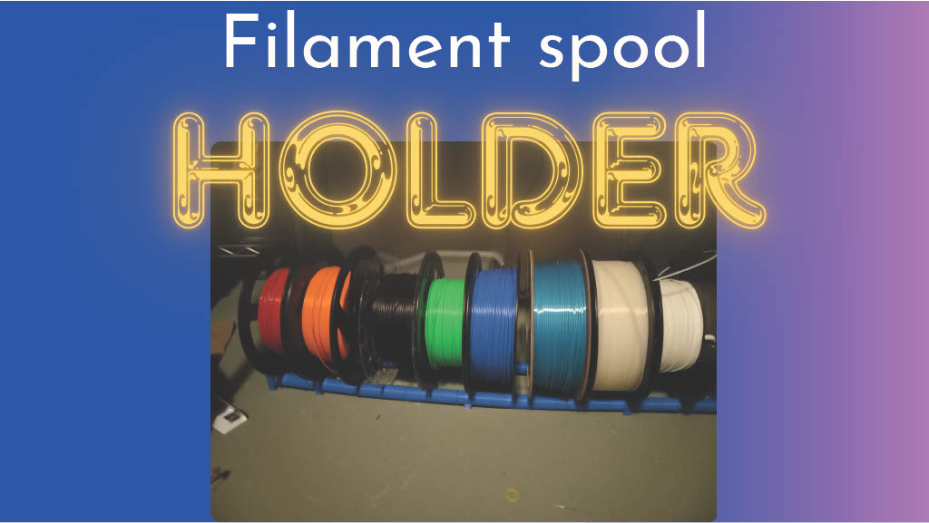 Filament spool holder