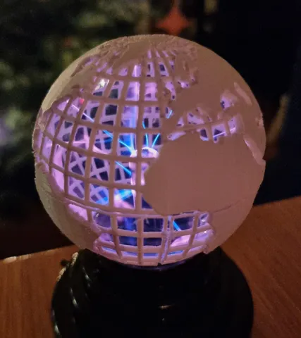 Plasma Earth Globe