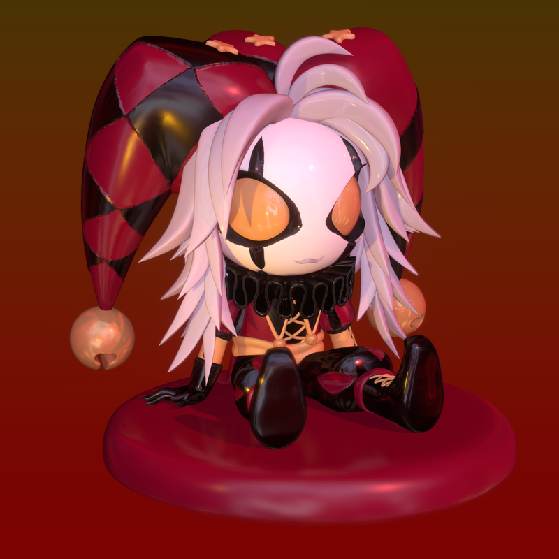Pierrot from the freak circus by Fra3D.11 | Download free STL