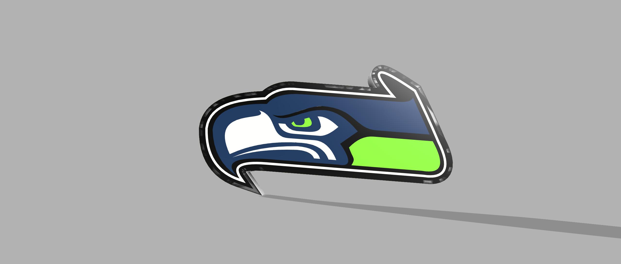 Seattle Seahawks Lightbox by Devildoc5 | Download free STL model ...