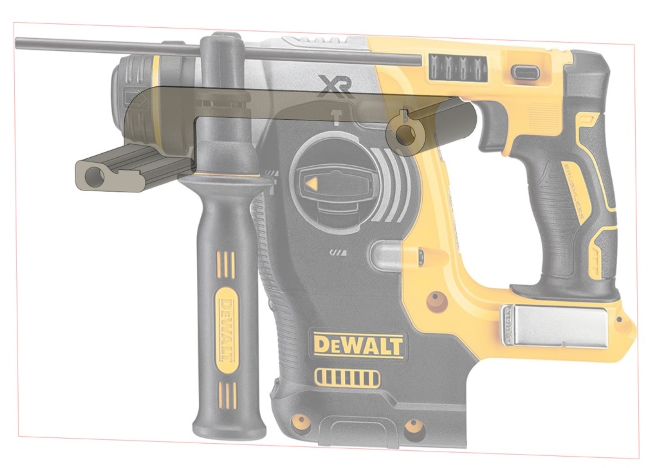 DEWALT SDS Rotary Hammer Drill 20V MAX Wall Mount by SubBass100 ...