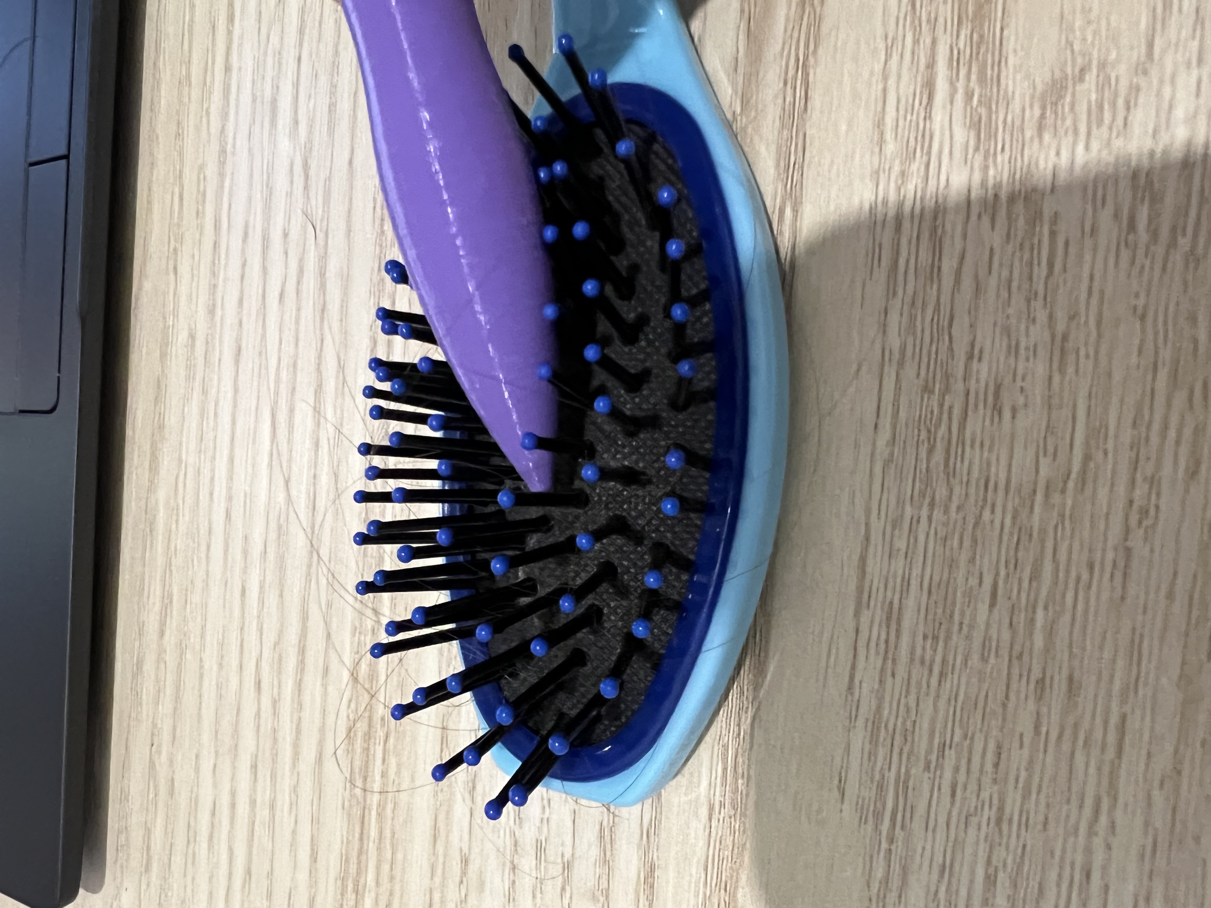 Hair brush cleaner