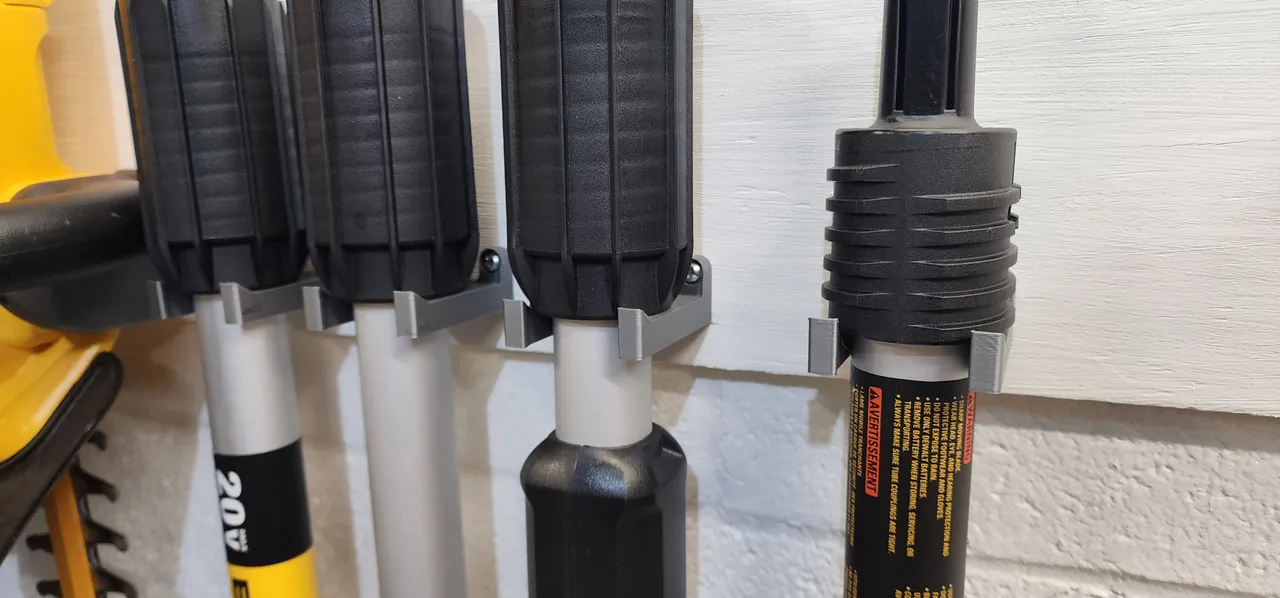 Dewalt Pole Saw, Hedge Trimmer and Extension Wall Mounts by SubBass100 ...