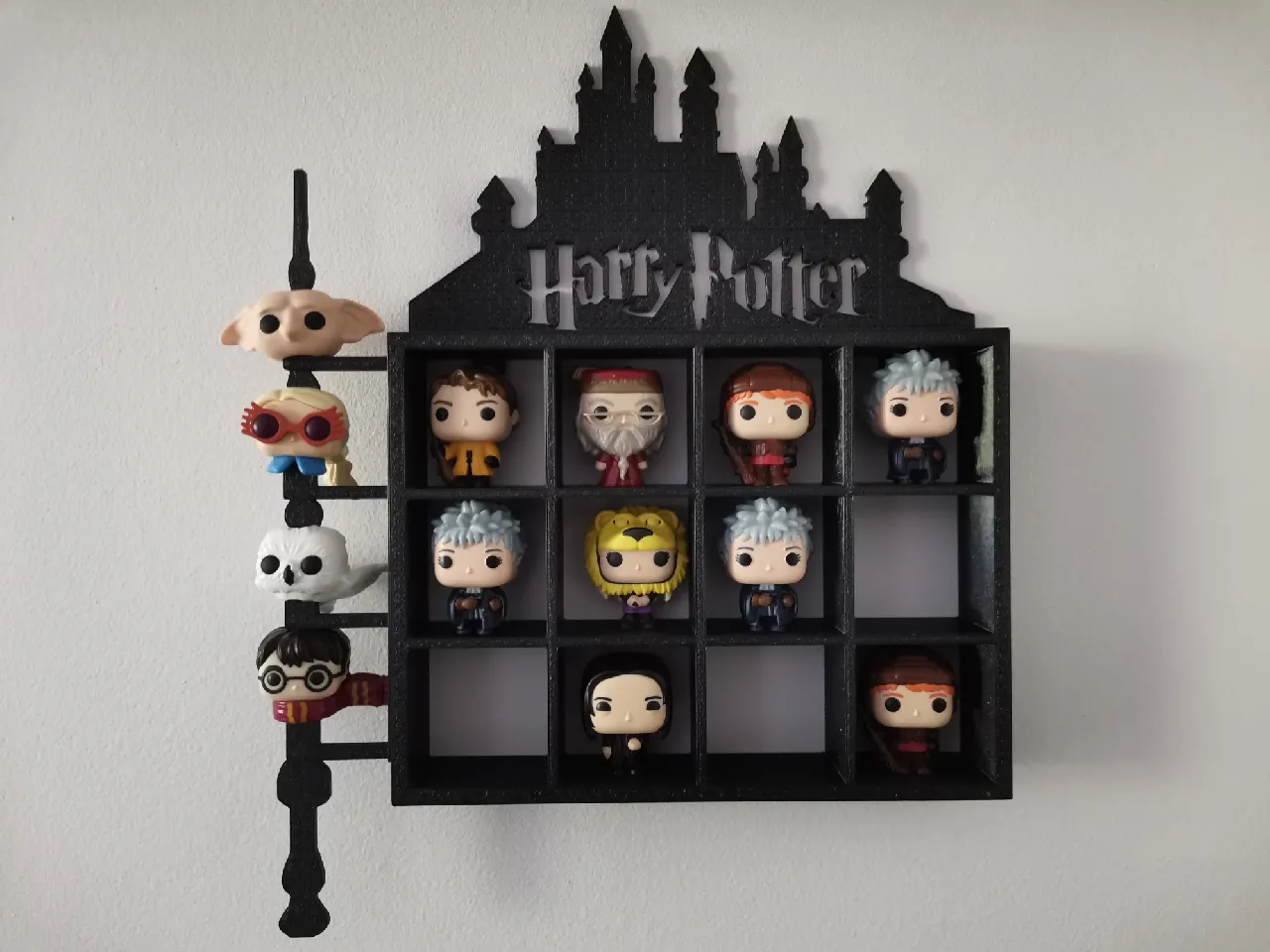 Harry Potter Funko Pop Kinder Joy with wand Stand/Shelf by RSpace 
