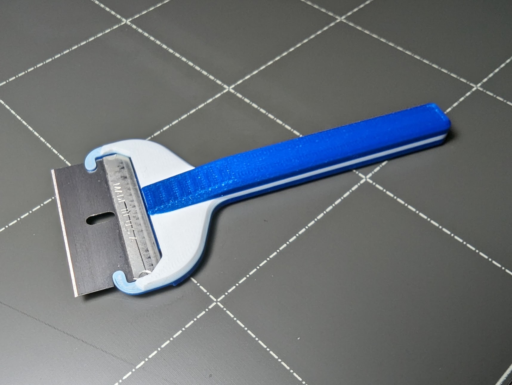 EZ-Snap Razor Blade Handle (remix) by jurassic73 | Download free STL ...