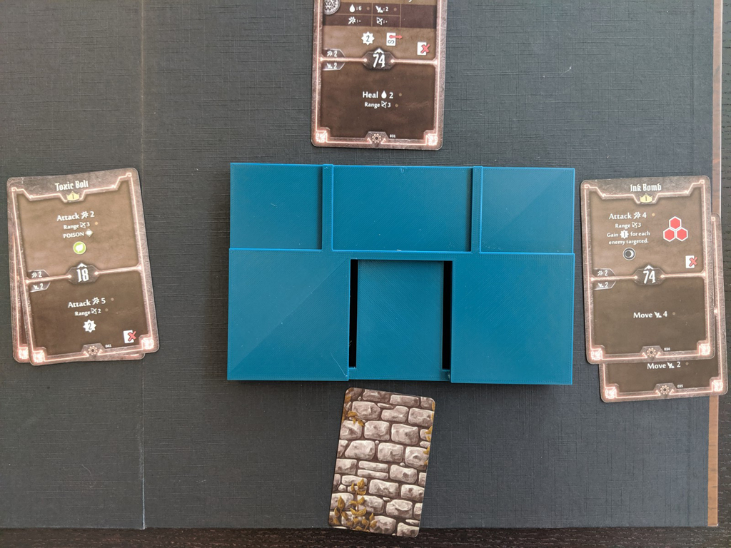 Gloomhaven Dashboard (Update Sleeves!) by Hellfish Download free STL