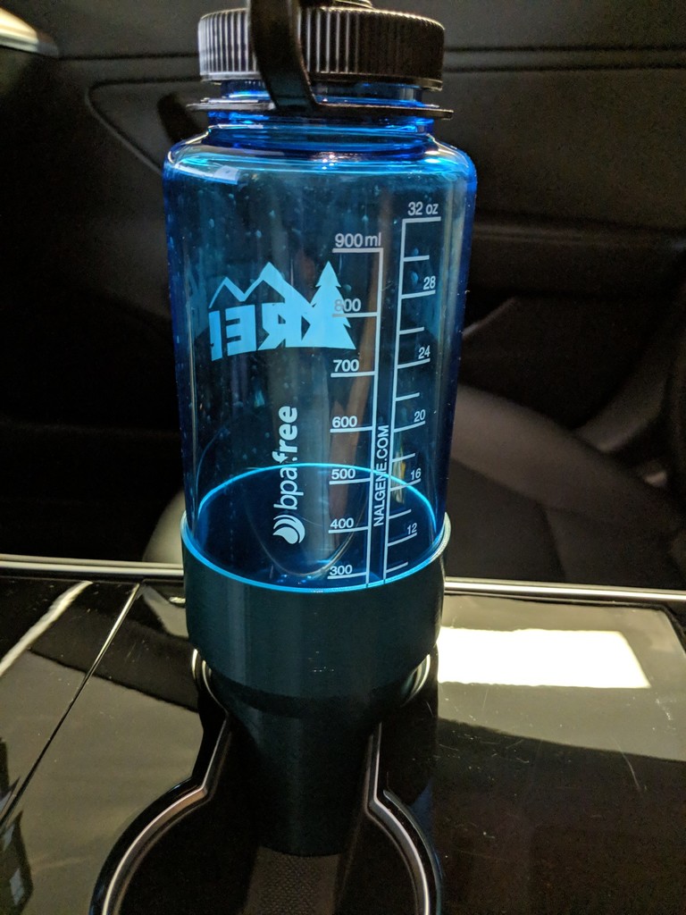 Hydroflask Cupholder for Tesla Model 3 by MKB