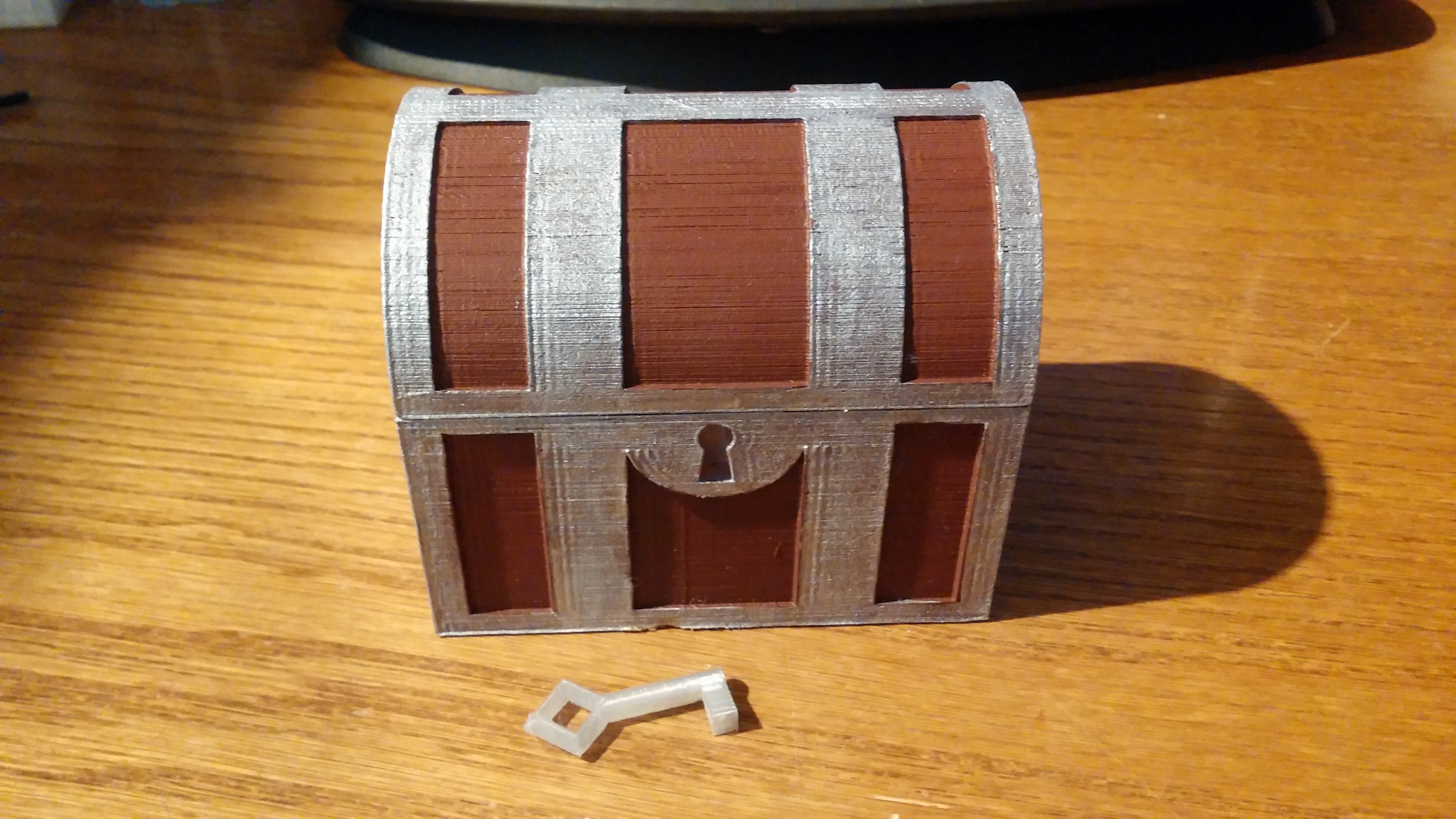 Miniatura 2 do modelo 3D Chest with lock