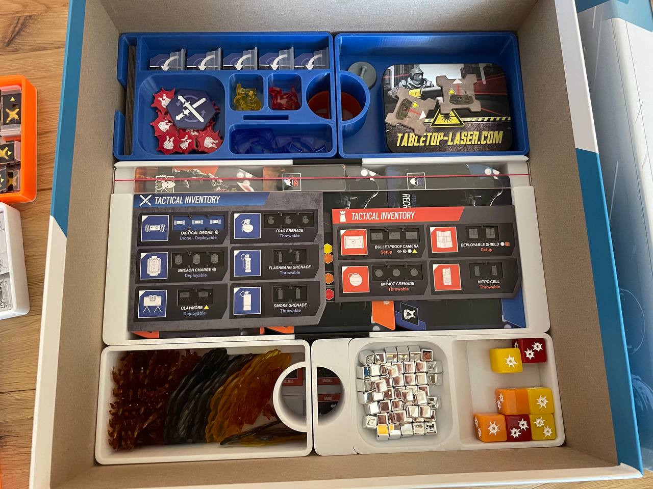 6 Siege the board game big box insert (gameplay allin) by