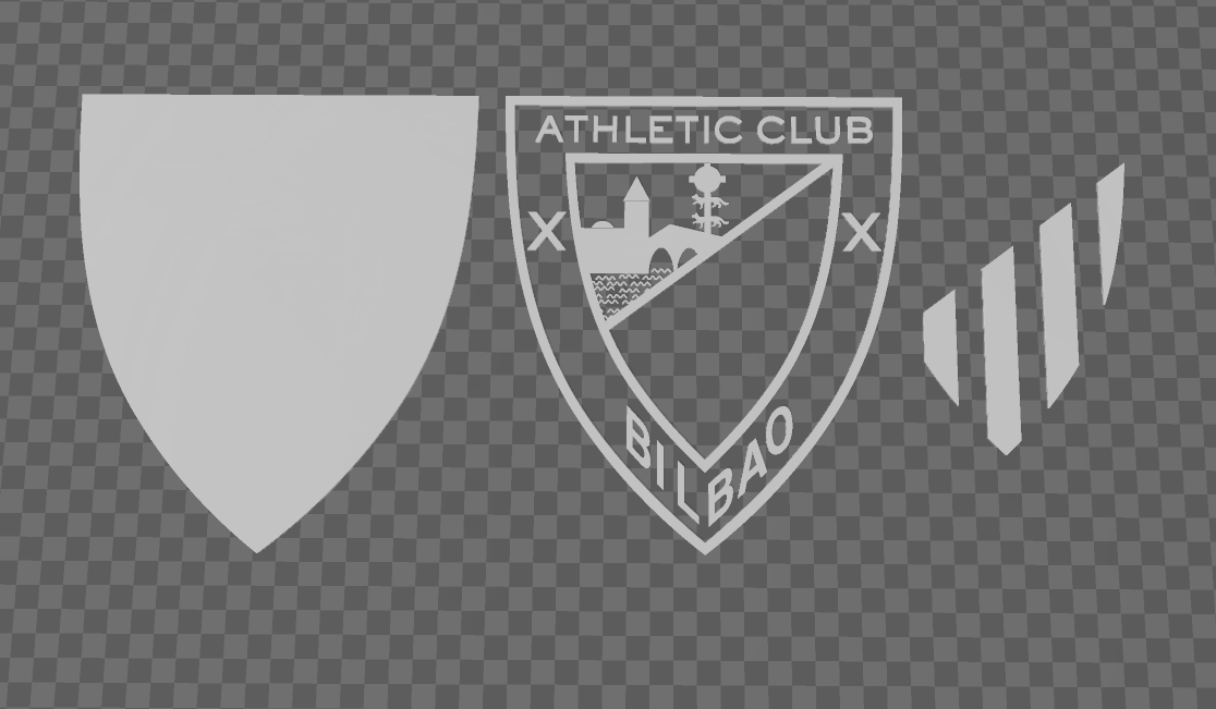 Escudo Athletic Club by Jorg394 | Download free STL model | Printables.com