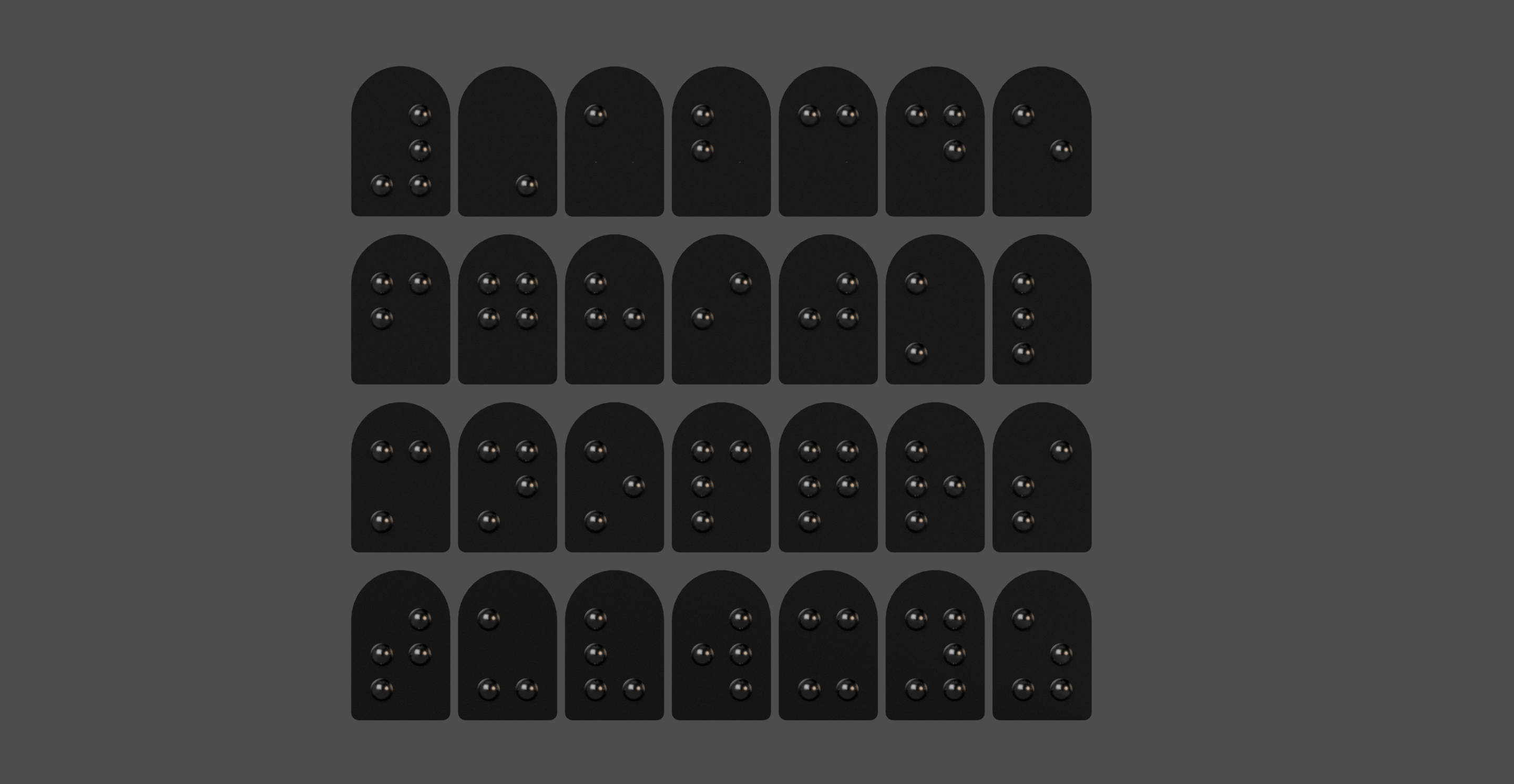 braille practice tiles