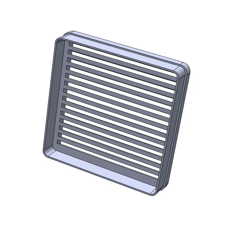 Ventilation plate by MarcinPaska | Download free STL model | Printables.com