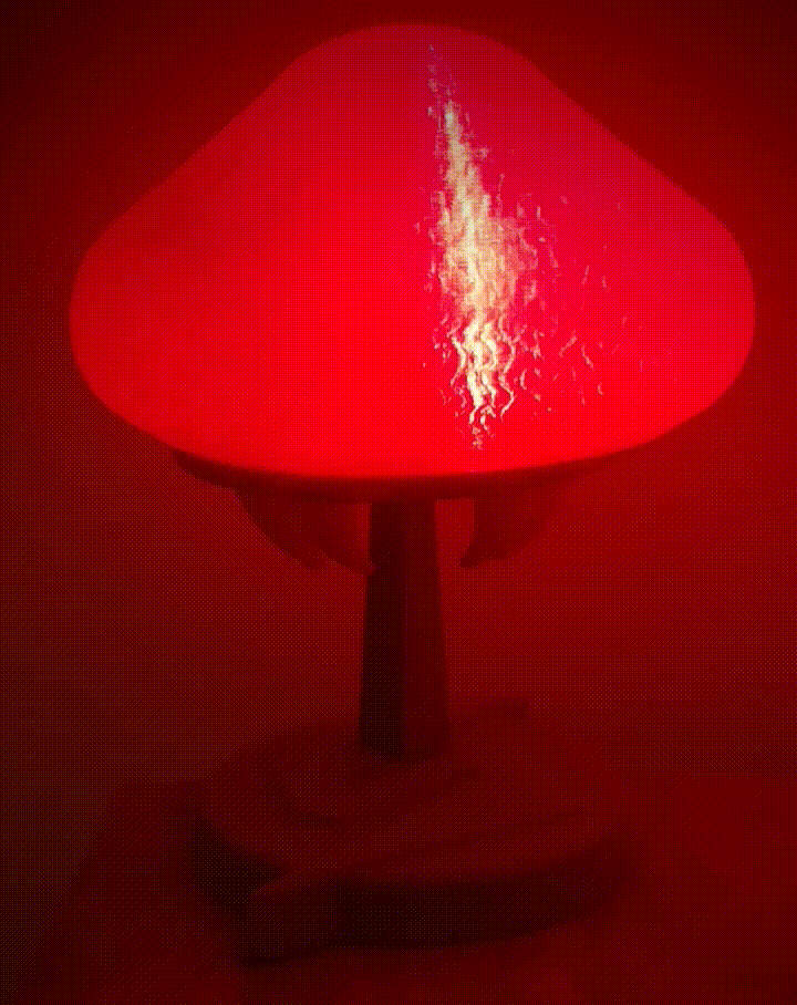 Metroid desk Lamp