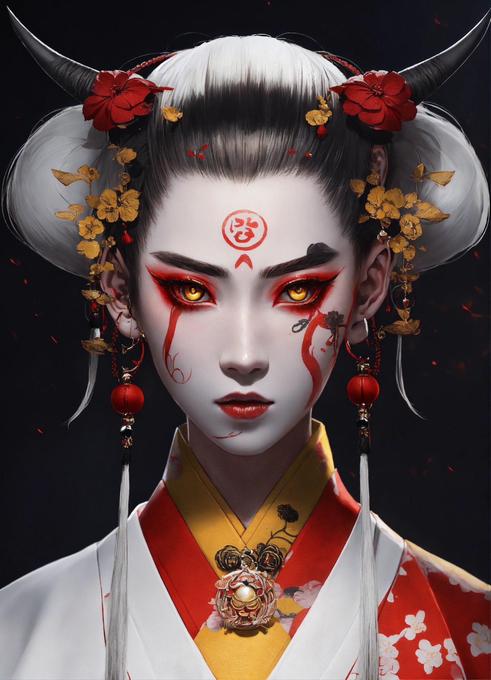 Japanese female oni by julian_nikolovv | Download free STL model ...