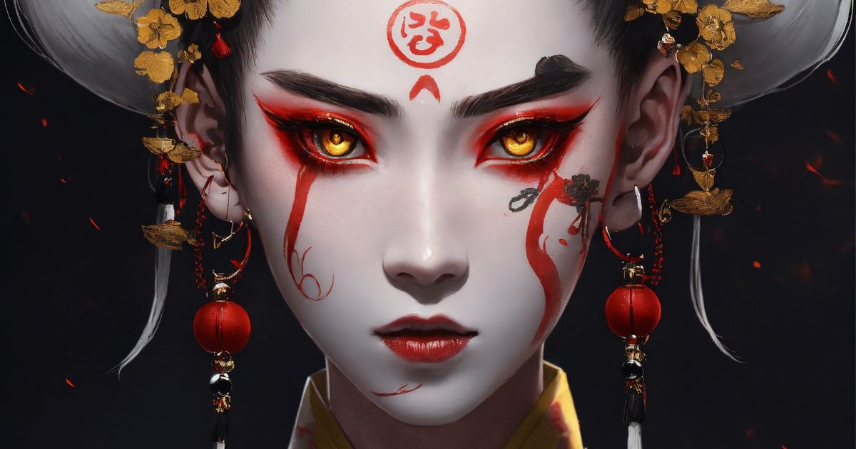 Japanese female oni by julian_nikolovv | Download free STL model ...