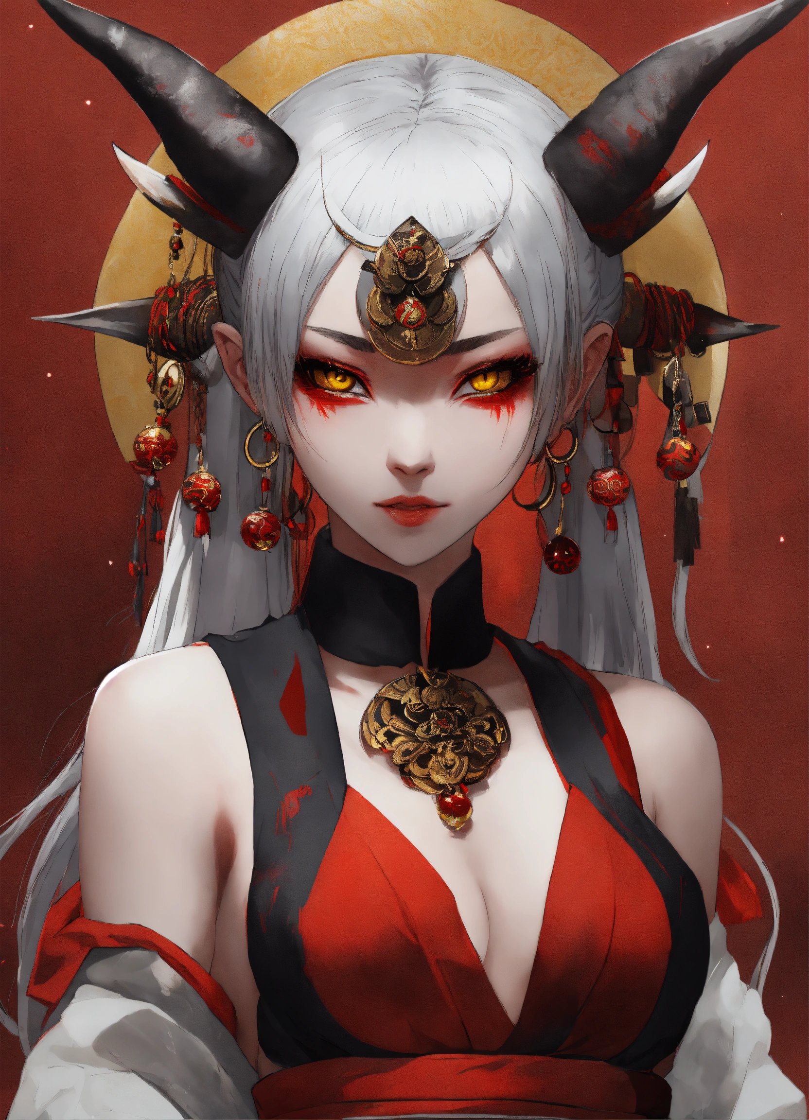 Japanese female oni 2 by julian_nikolovv | Download free STL model ...