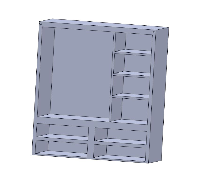 Doll wardrobe